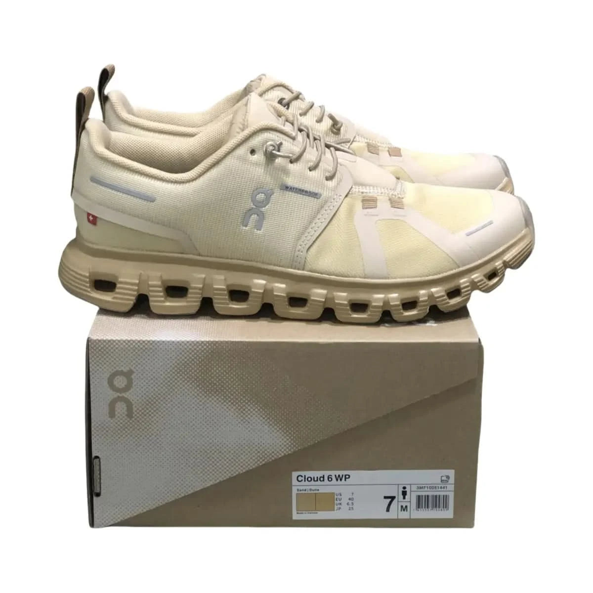 On Cloud 6 Men's Ivory/Cobble