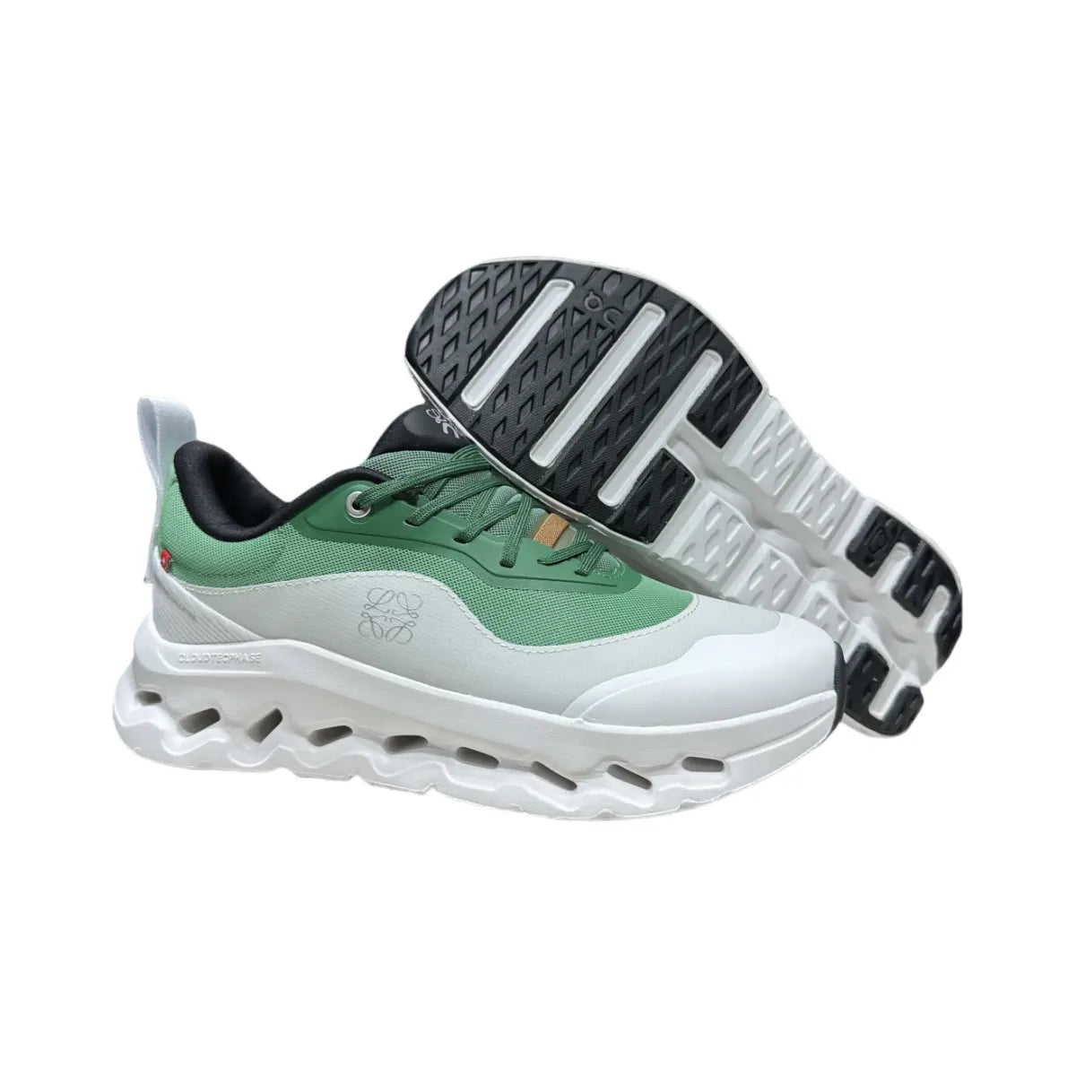 En Cloudtilt LOEWE 2 Hombre Verde/Blanco