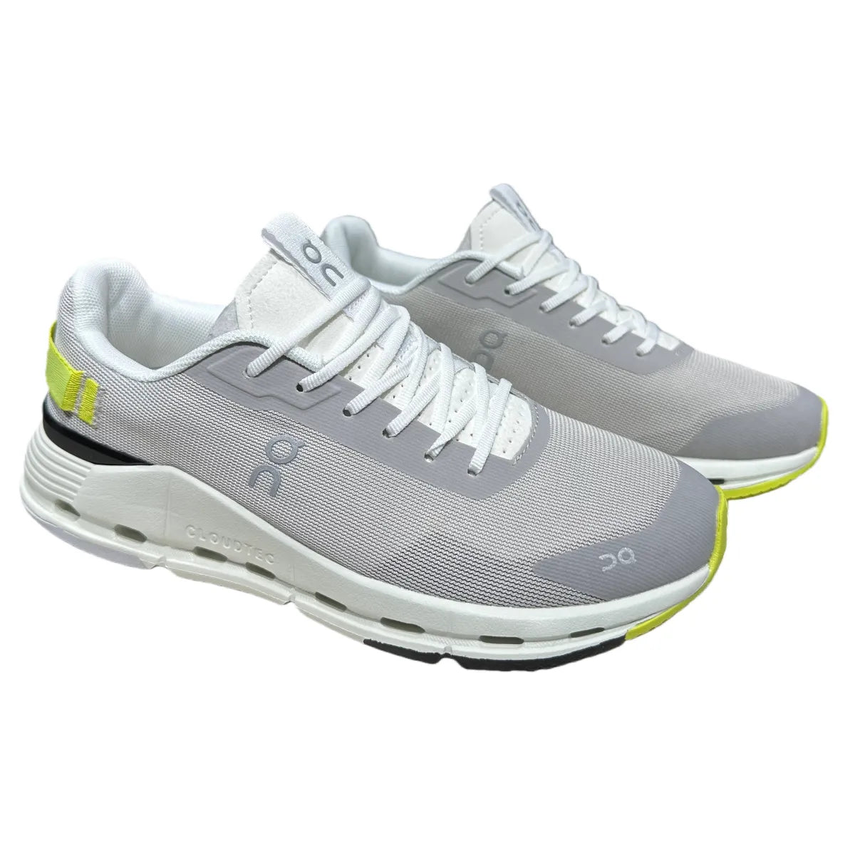 On Cloudnova Form 2 Women's Glacier Gray / White | Lime