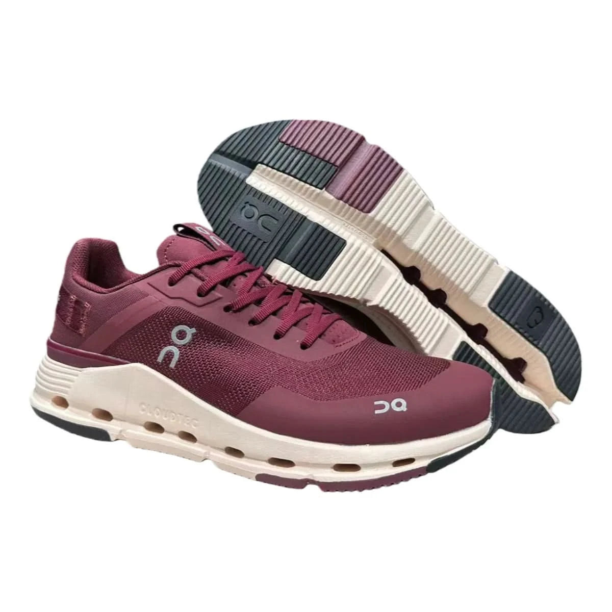 On Cloudnova Form 2 Women's Burgundy / Ivory