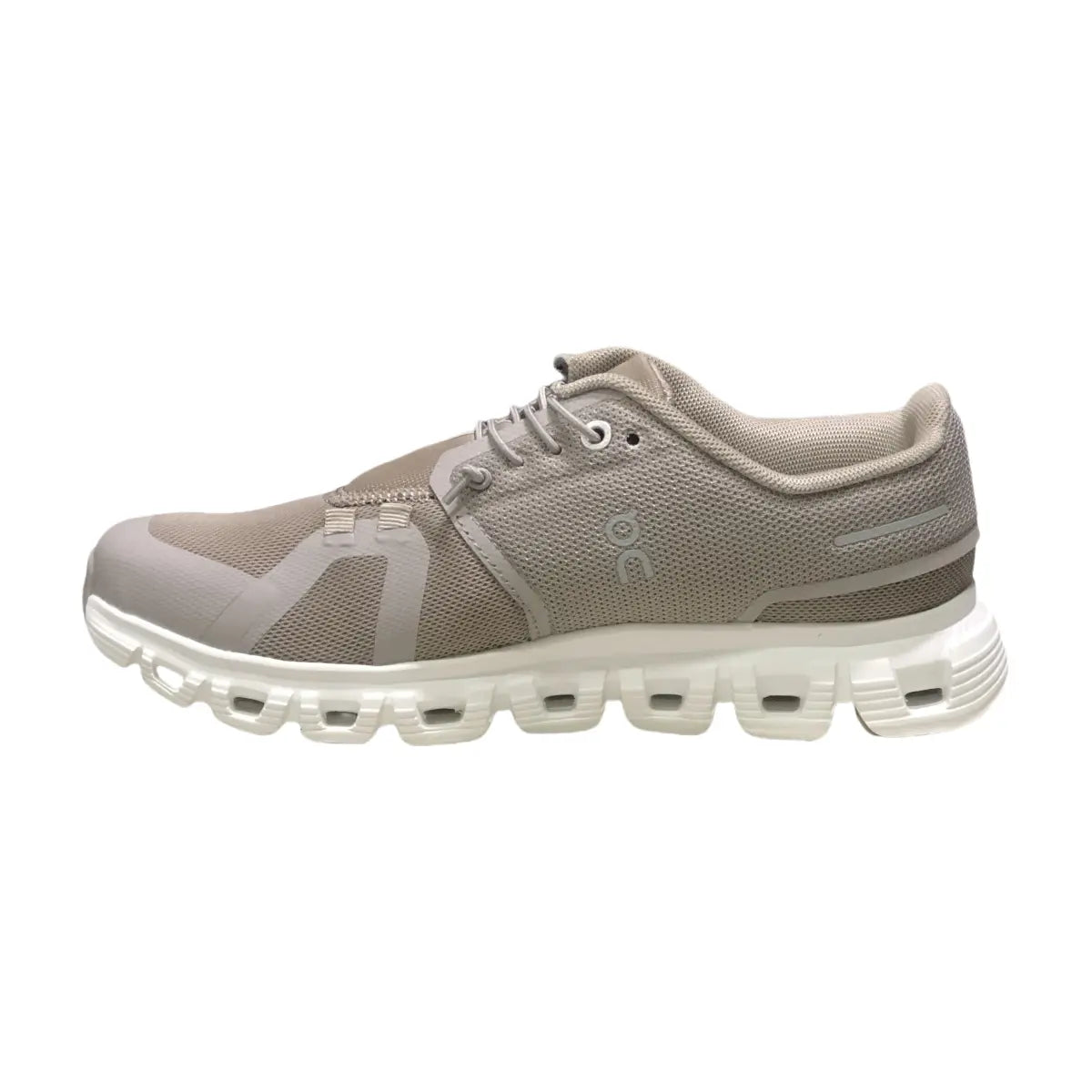On Cloud 6 Women's Taupe/White
