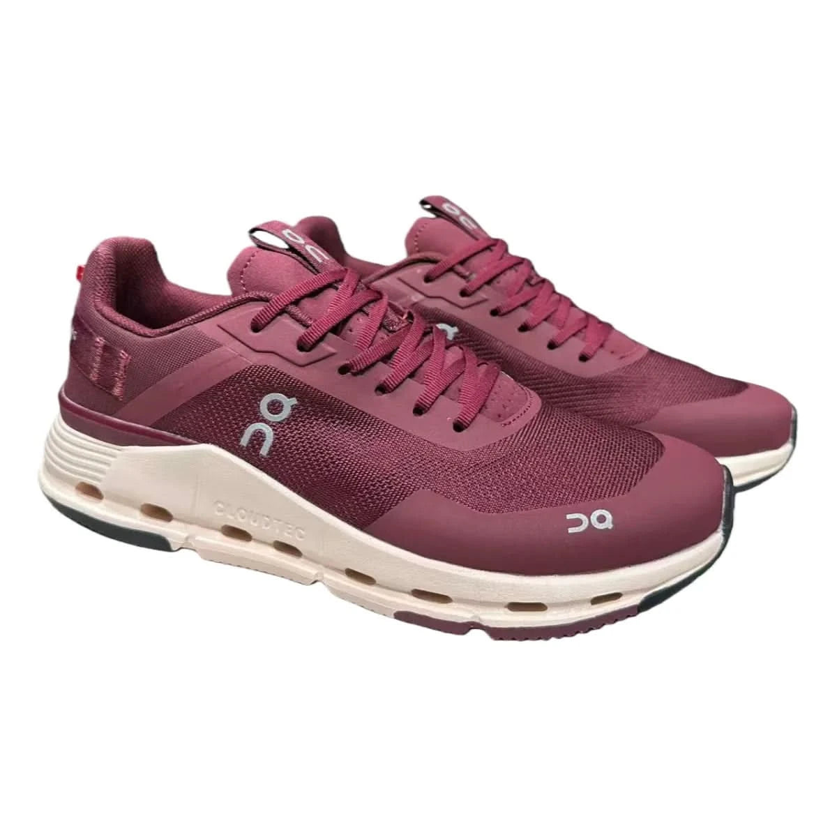 On Cloudnova Form 2 Women's Burgundy / Ivory