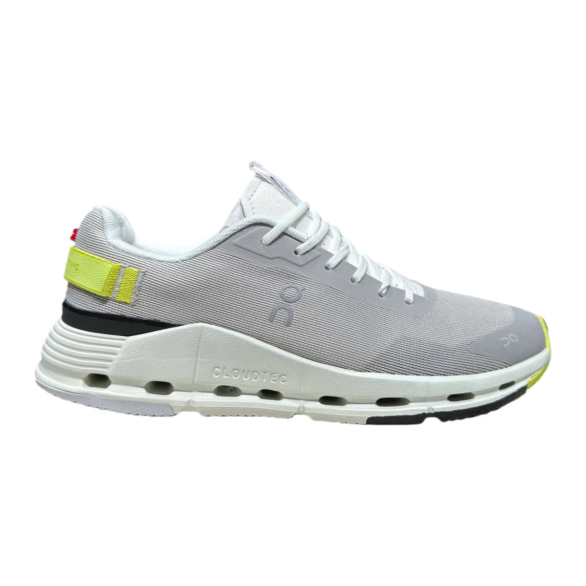 On Cloudnova Form 2 Women's Glacier Gray / White | Lime