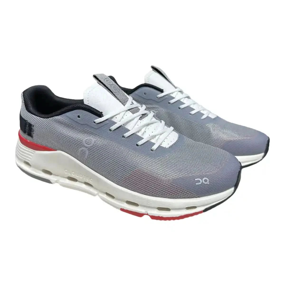 On Cloudnova Form 2 Men's mist gray | red