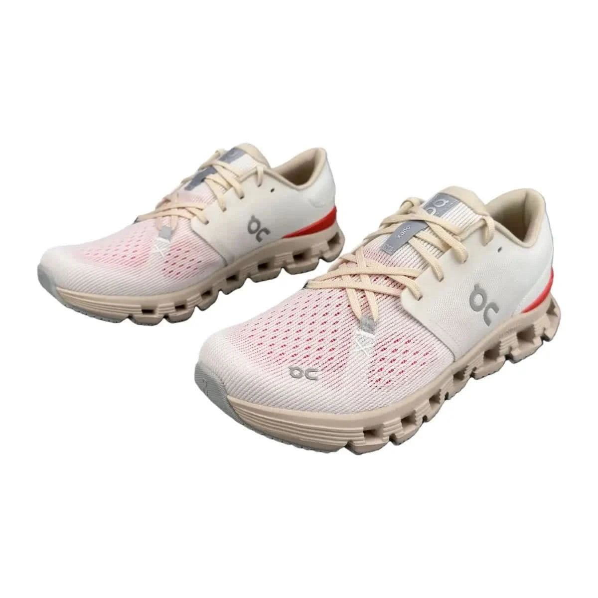 On Cloud X4 Women's Ivory | Salmon