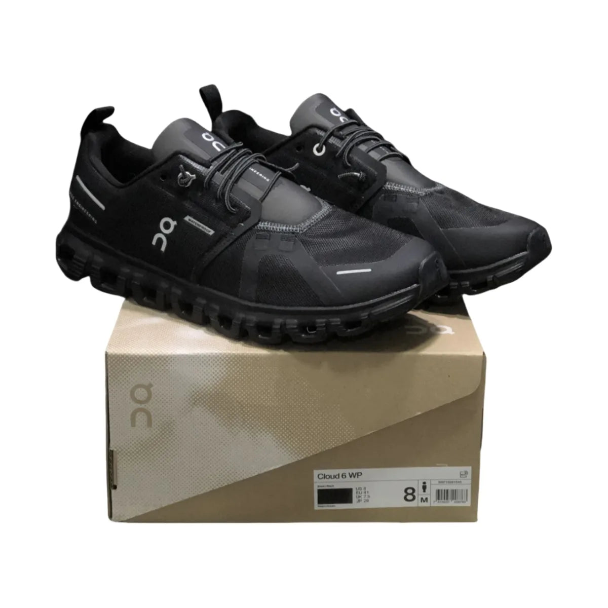 On Cloud 6 Men's Black/Lunar