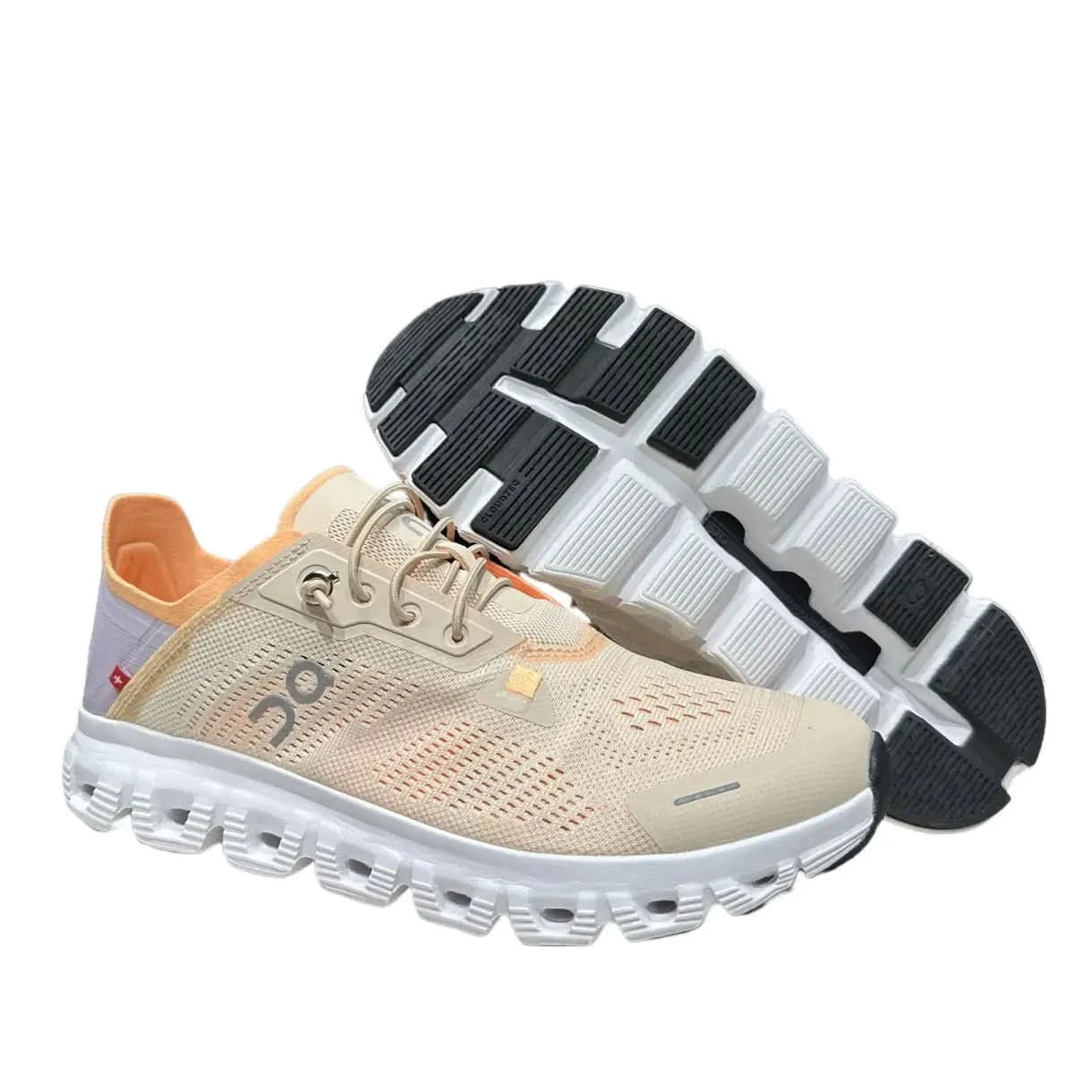 En Cloudrunner 2 para mujer en blanco y negro