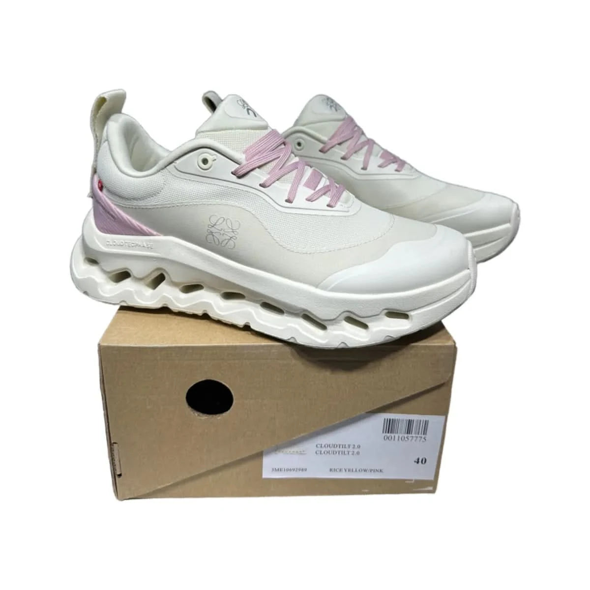 En Cloudtilt LOEWE 2 Mujer Beige/Rosa