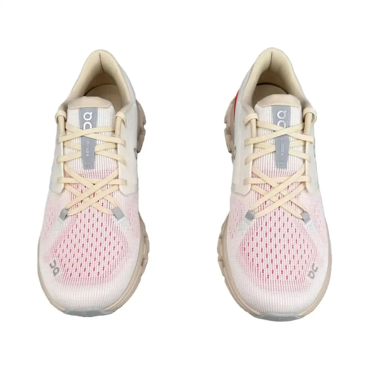 On Cloud X4 Women's Ivory | Salmon