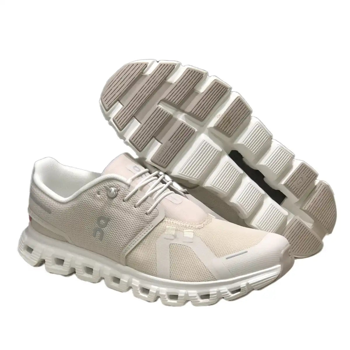 On Cloud 6 Men's Pearl/Sandstone