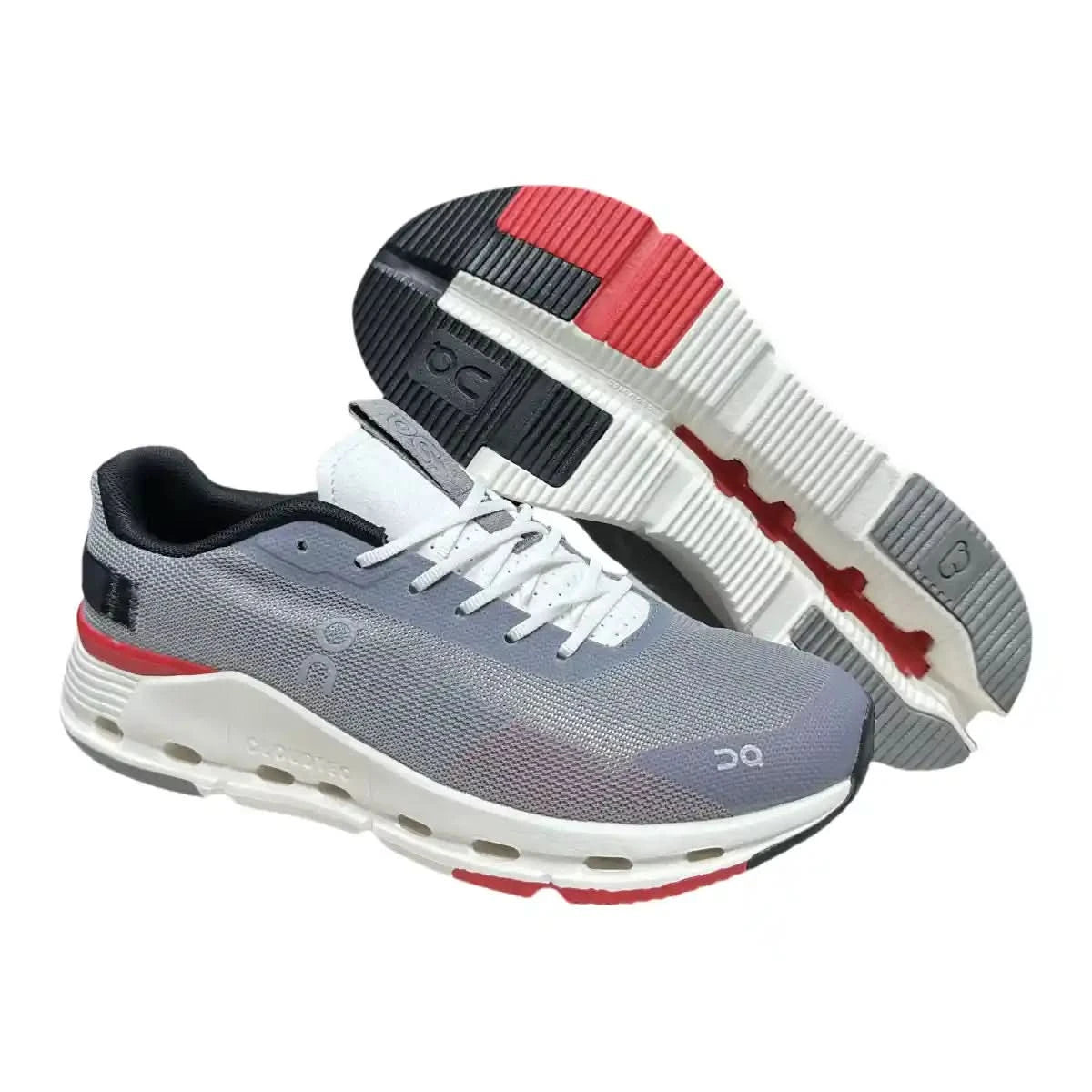 On Cloudnova Form 2 Men's mist gray | red