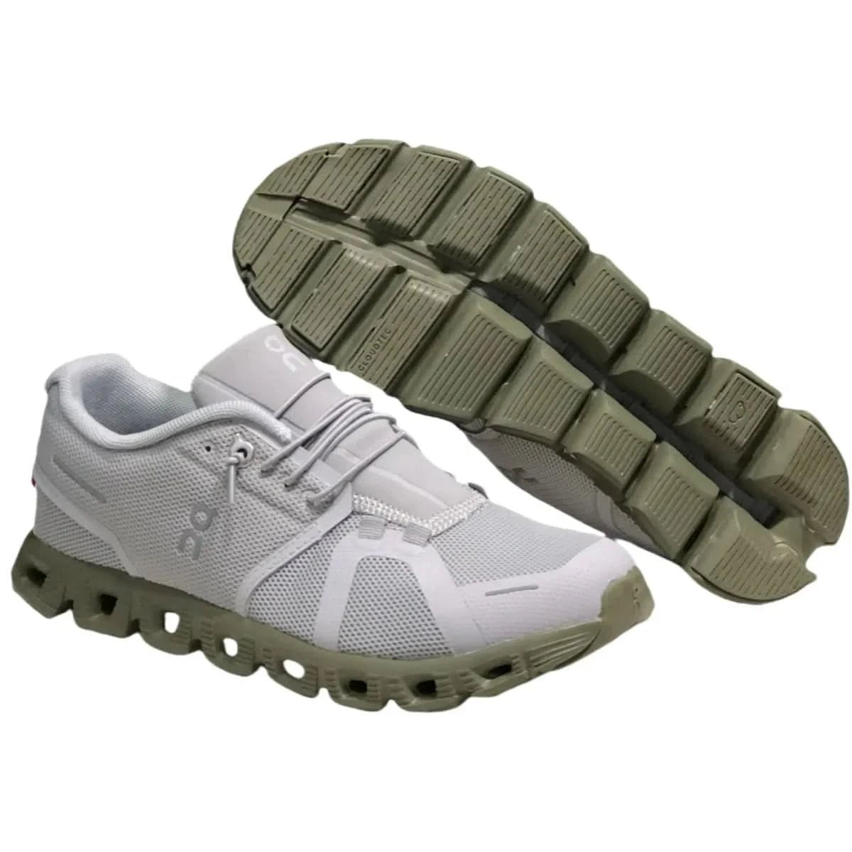 On Cloud 5 Men's Grayish/Green - Onsrunners