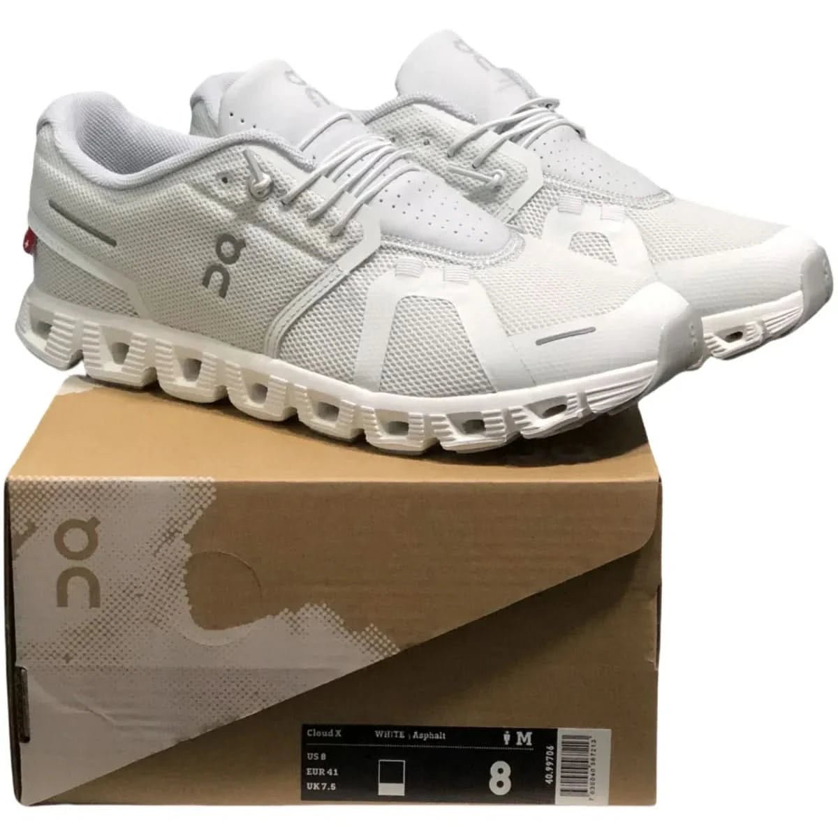 On Cloud 5 Men's Ice white - Onsrunners
