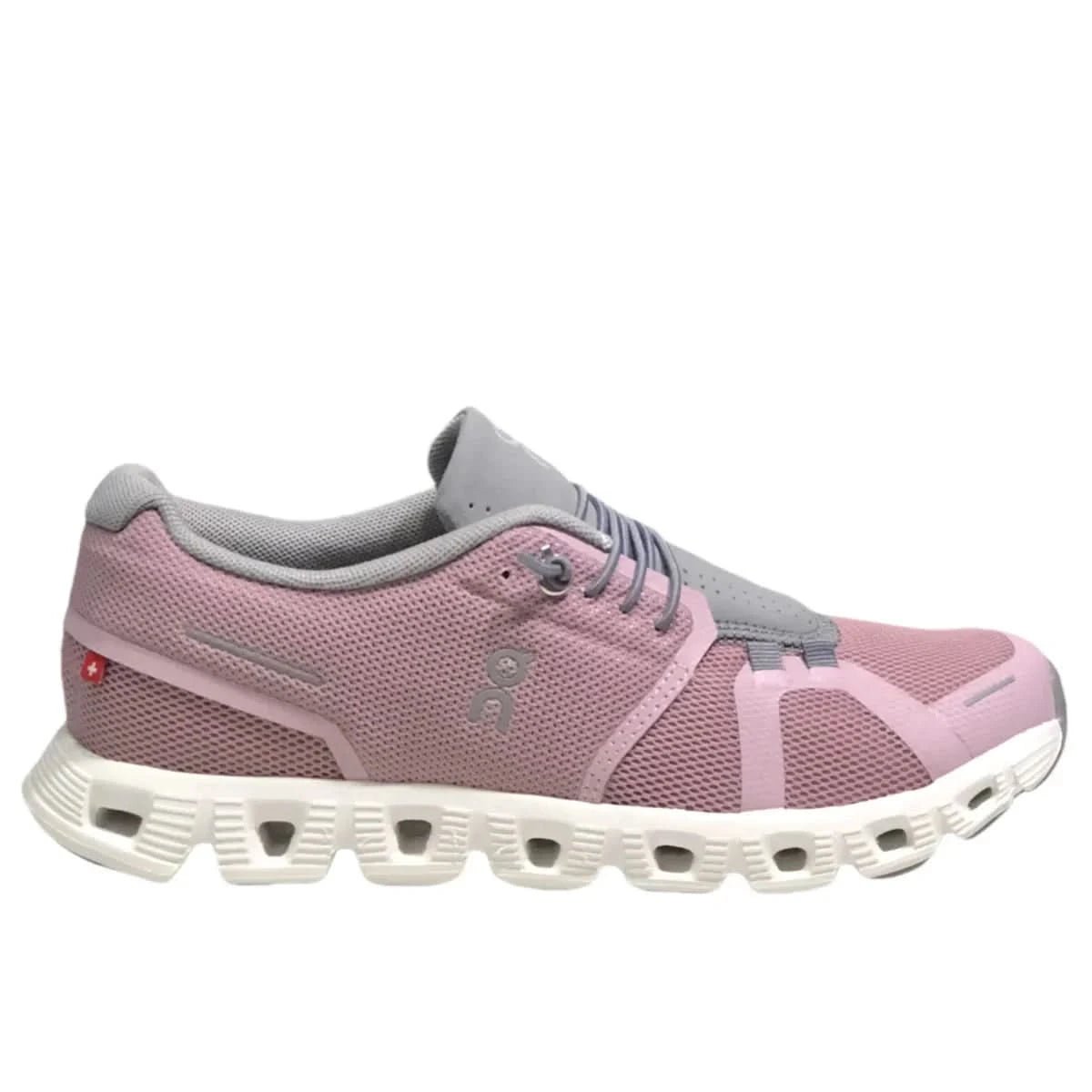 On Cloud 5 Men's Lily powder/fog white - Onsrunners