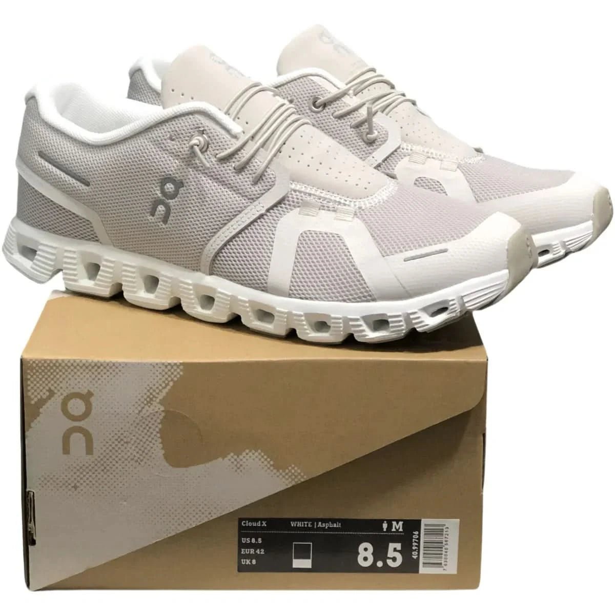 On Cloud 5 Men's Pearl White - Onsrunners