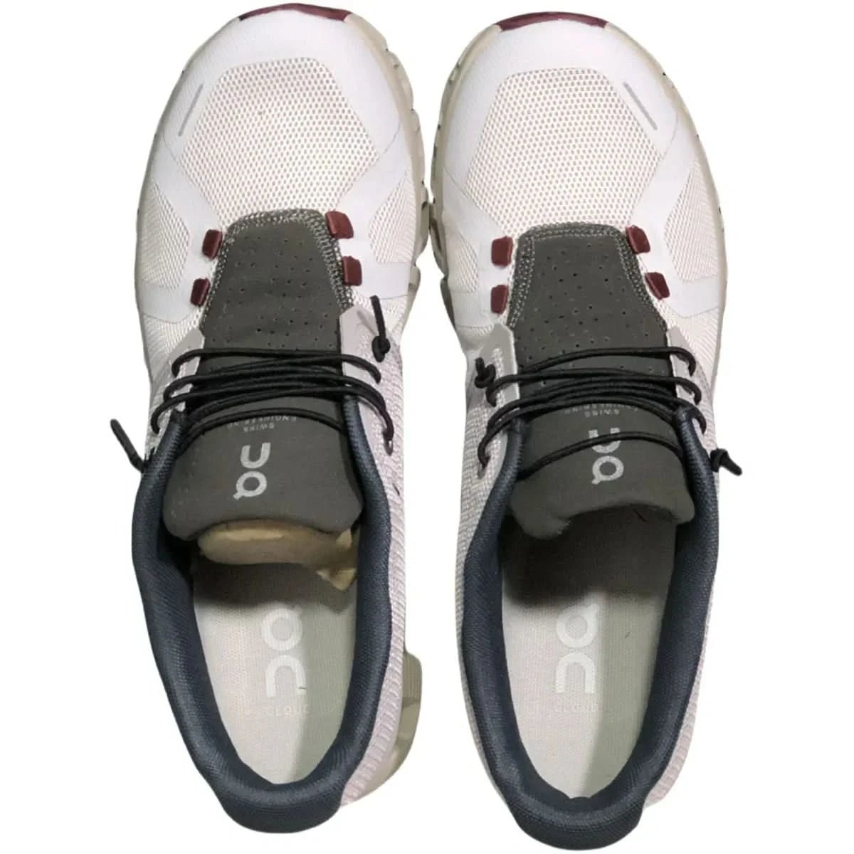 On Cloud 5 Men's Pearl White Fog White - Onsrunners