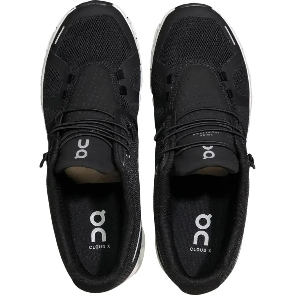 On Cloud 5 Women's Black and white - Onsrunners