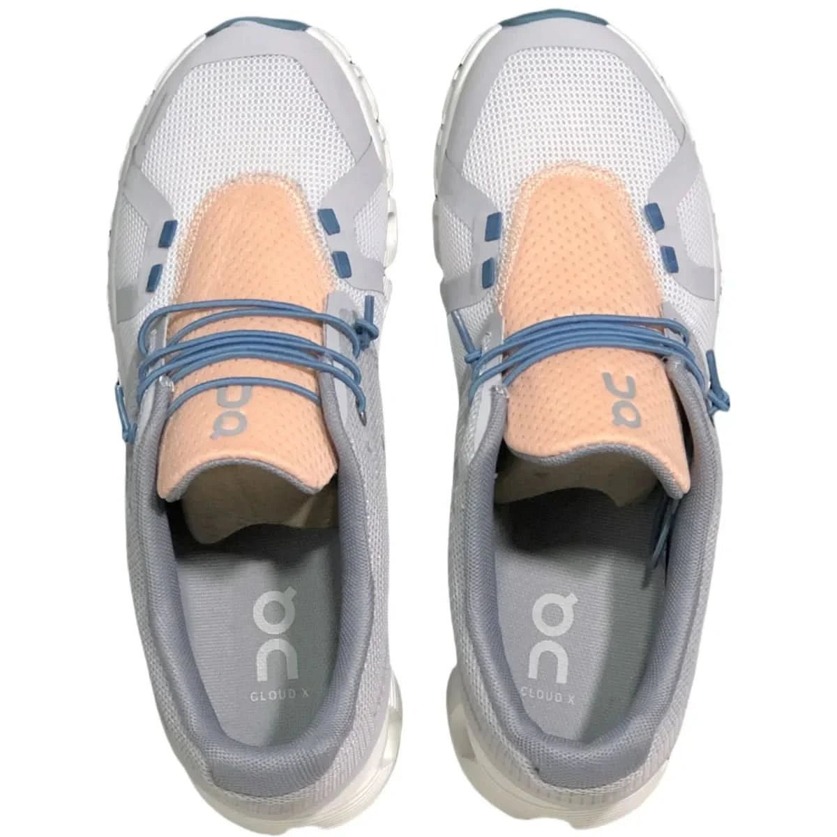 On Cloud 5 Women's Glacier grey/natural white - Onsrunners