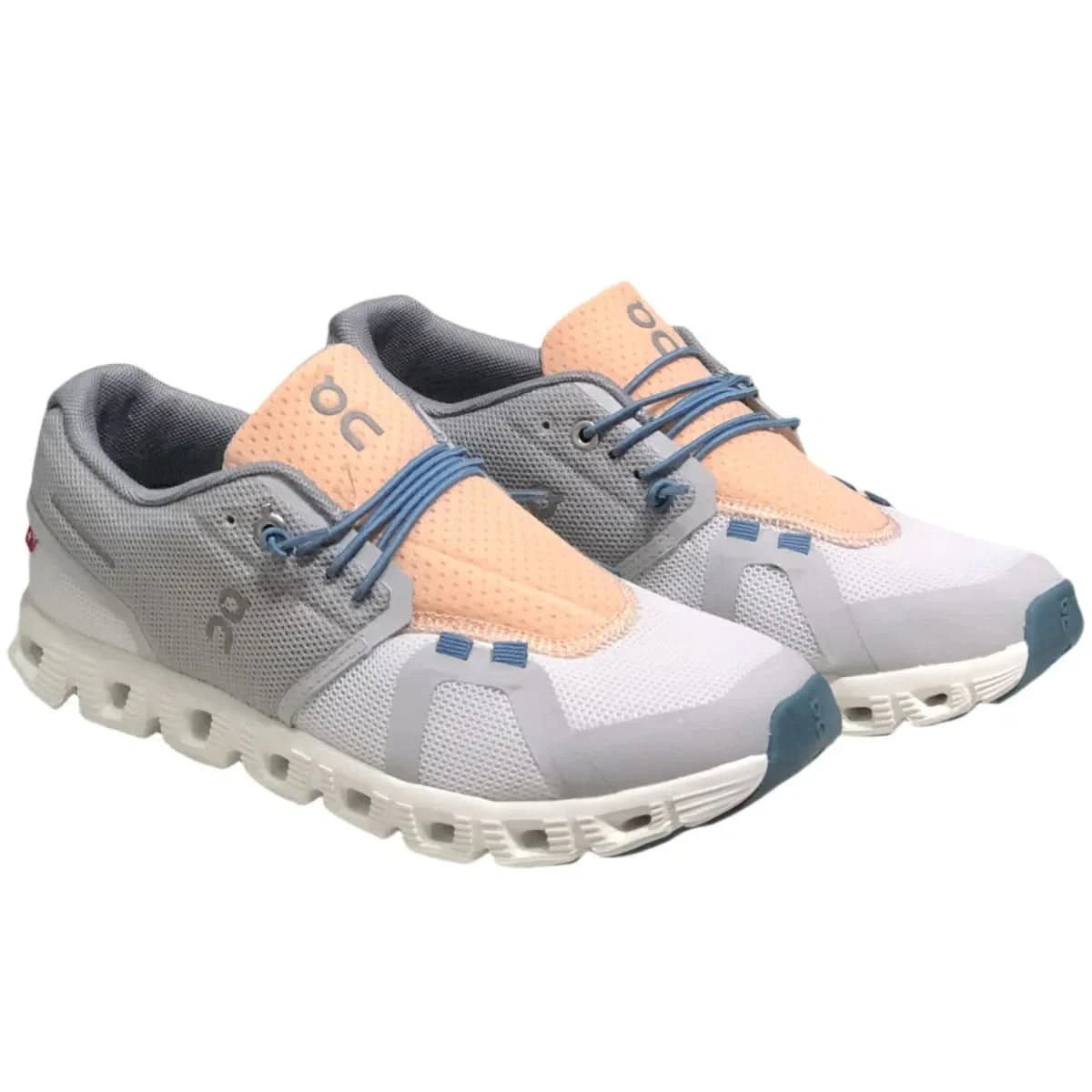 On Cloud 5 Women's Glacier grey/natural white - Onsrunners