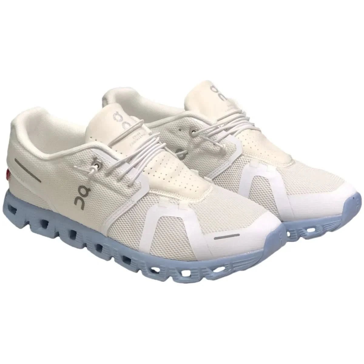 On Cloud 5 Women's White light/grey blue - Onsrunners