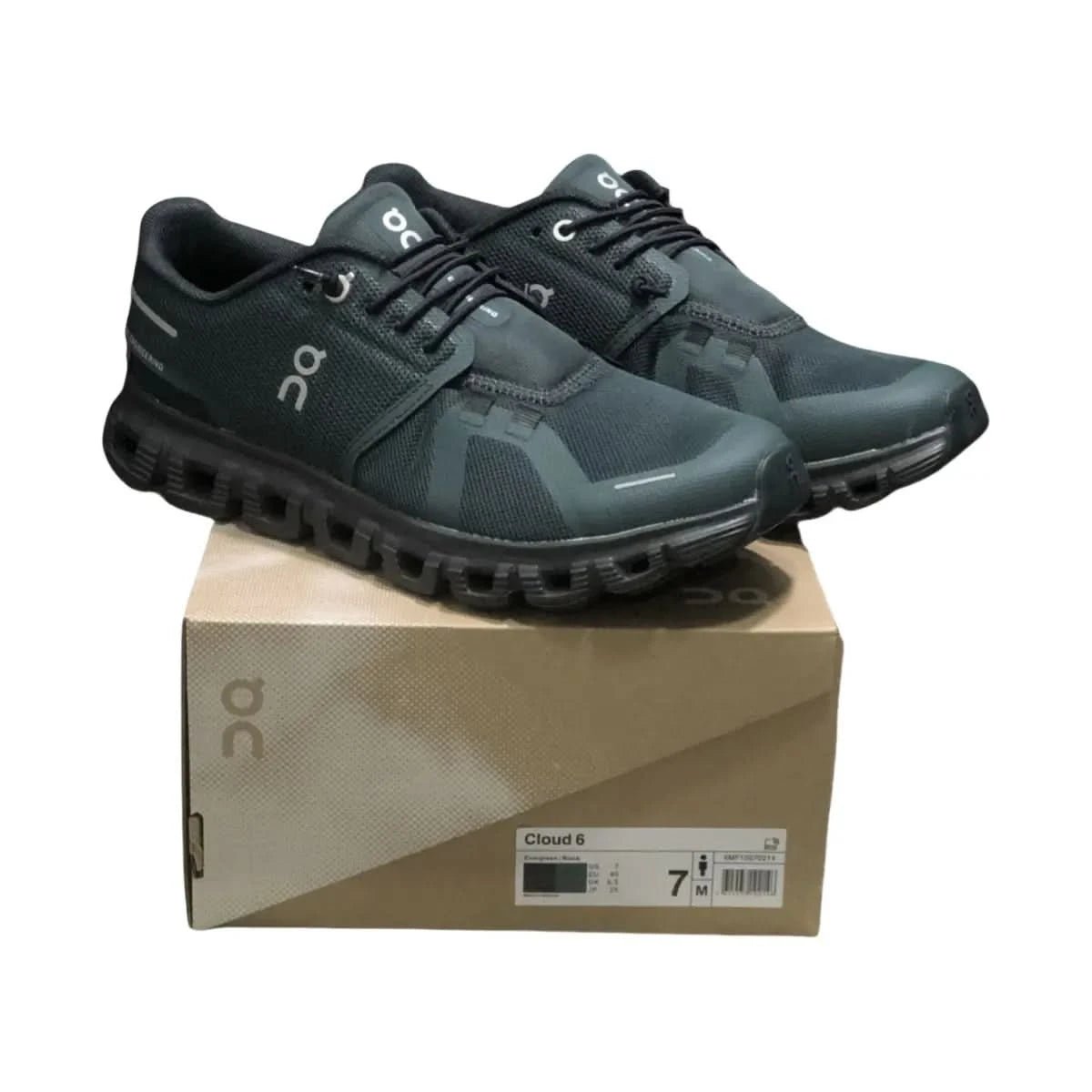 On Cloud 6 Women's Evergreen/Black - Onsrunners