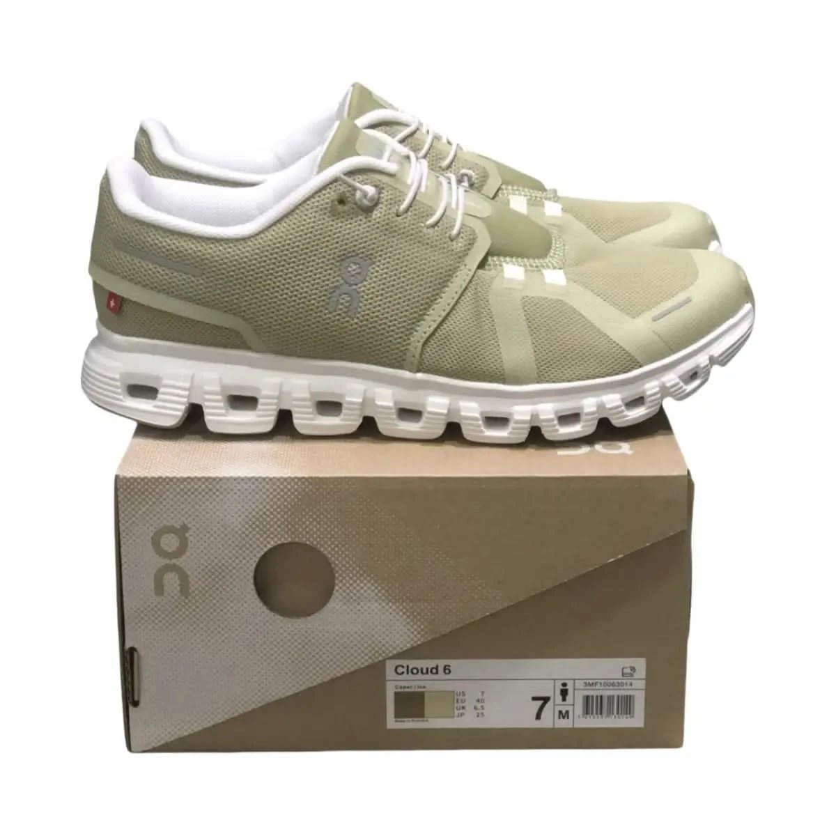 On Cloud 6 Women's Green/Grey - Onsrunners