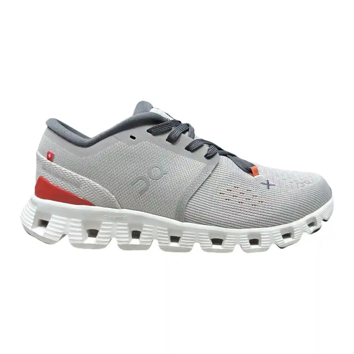 On Cloud X4 Women’s Silver/Orange - Red - Onsrunners