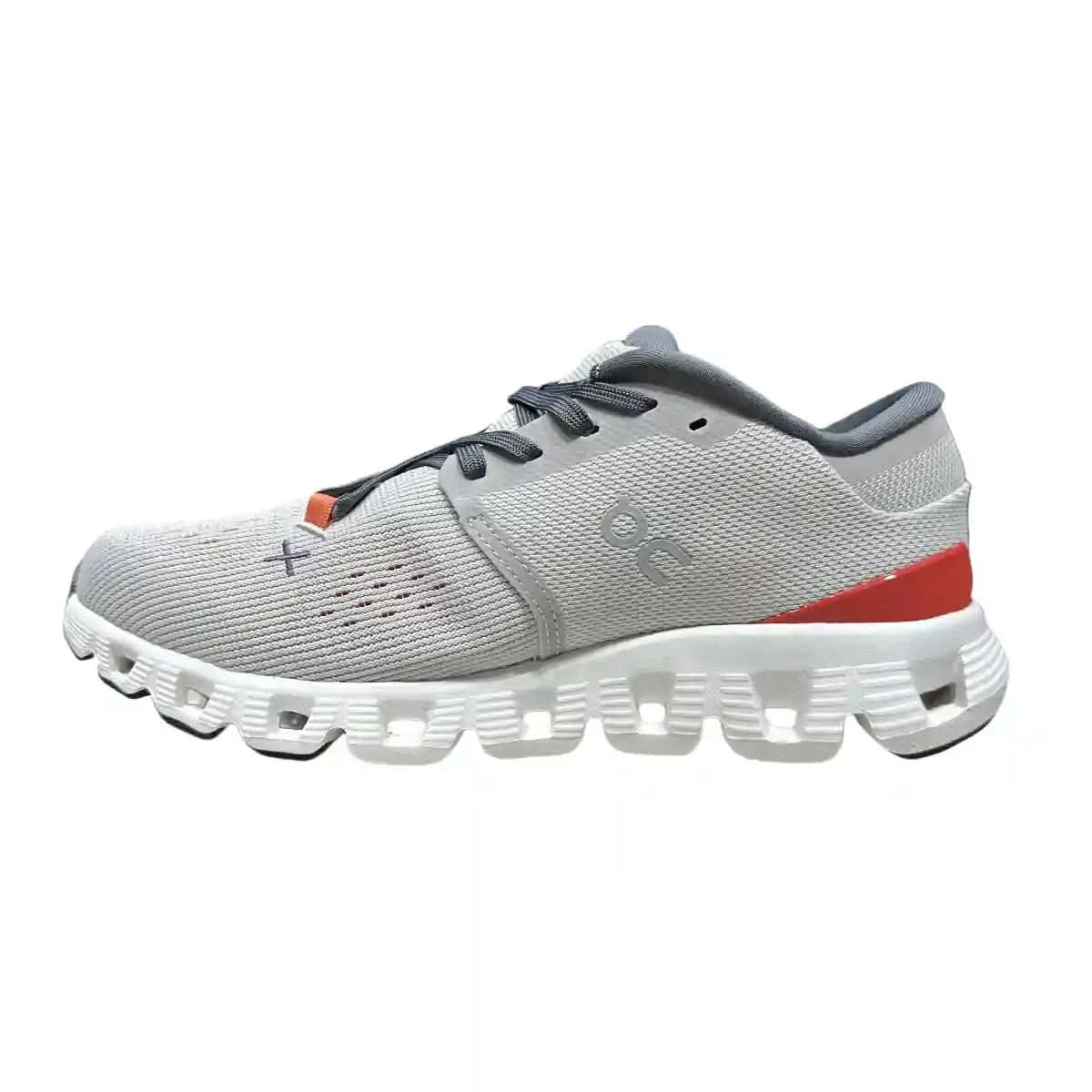 On Cloud X4 Women’s Silver/Orange - Red - Onsrunners