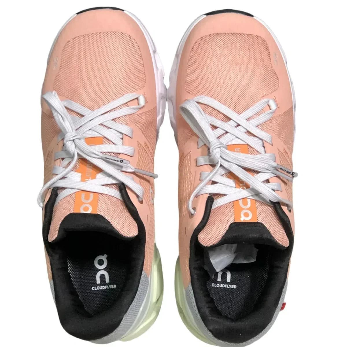 On Cloudflyer 4 Men's Peach/Green - Onsrunners