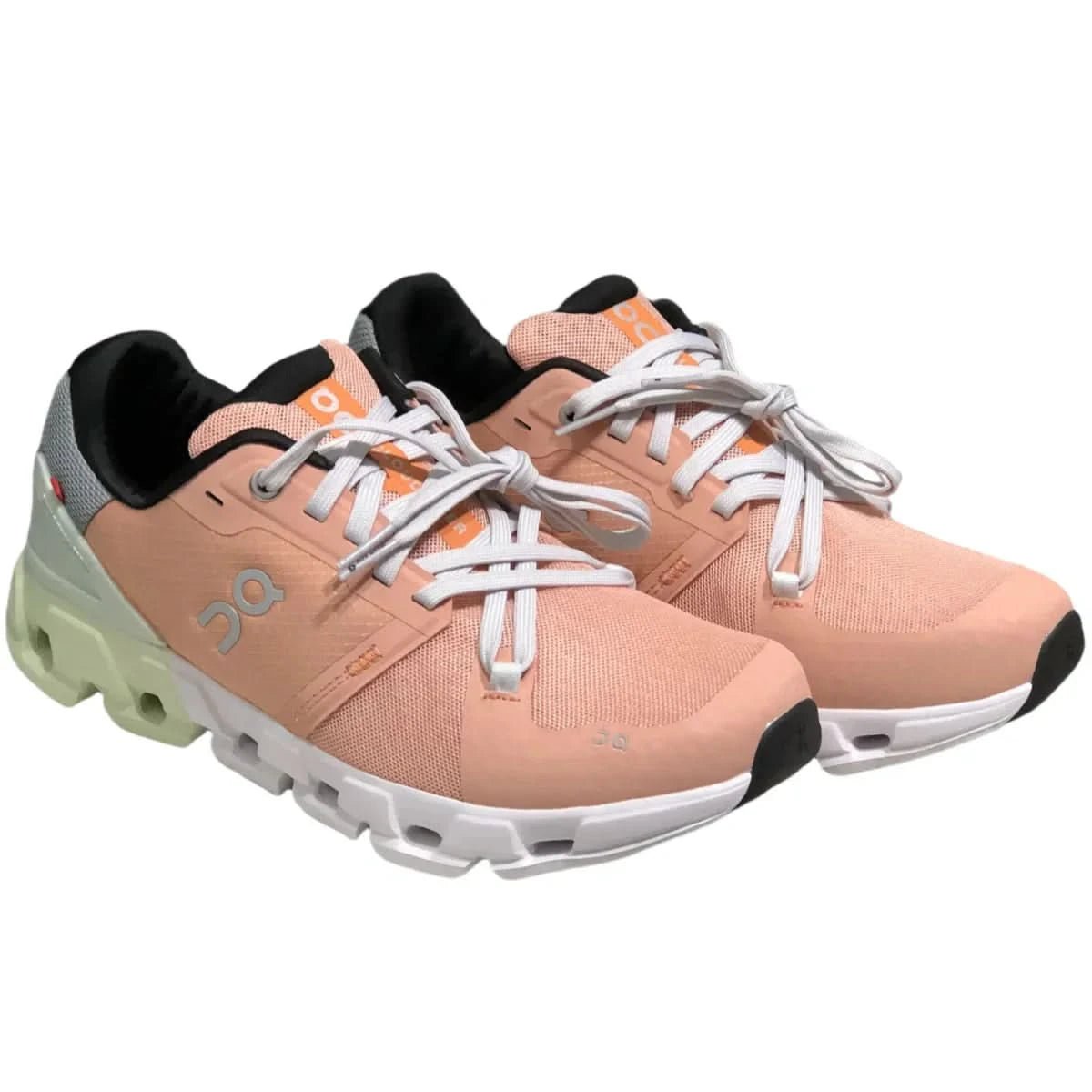 On Cloudflyer 4 Men's Peach/Green - Onsrunners