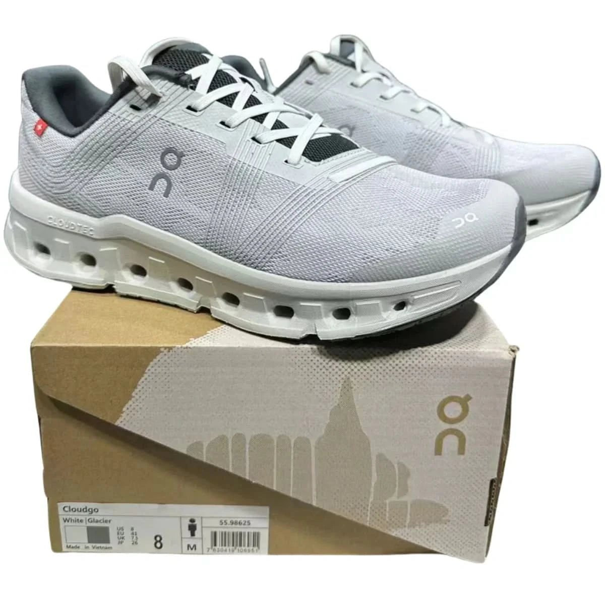 On Cloudgo Men's White/Grey - Onsrunners