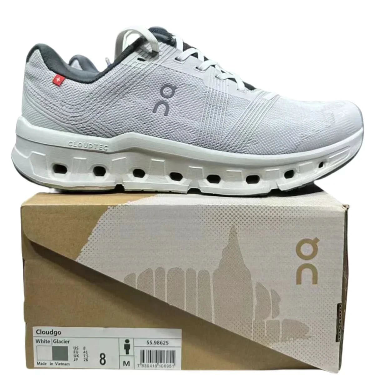 On Cloudgo Men's White/Grey - Onsrunners