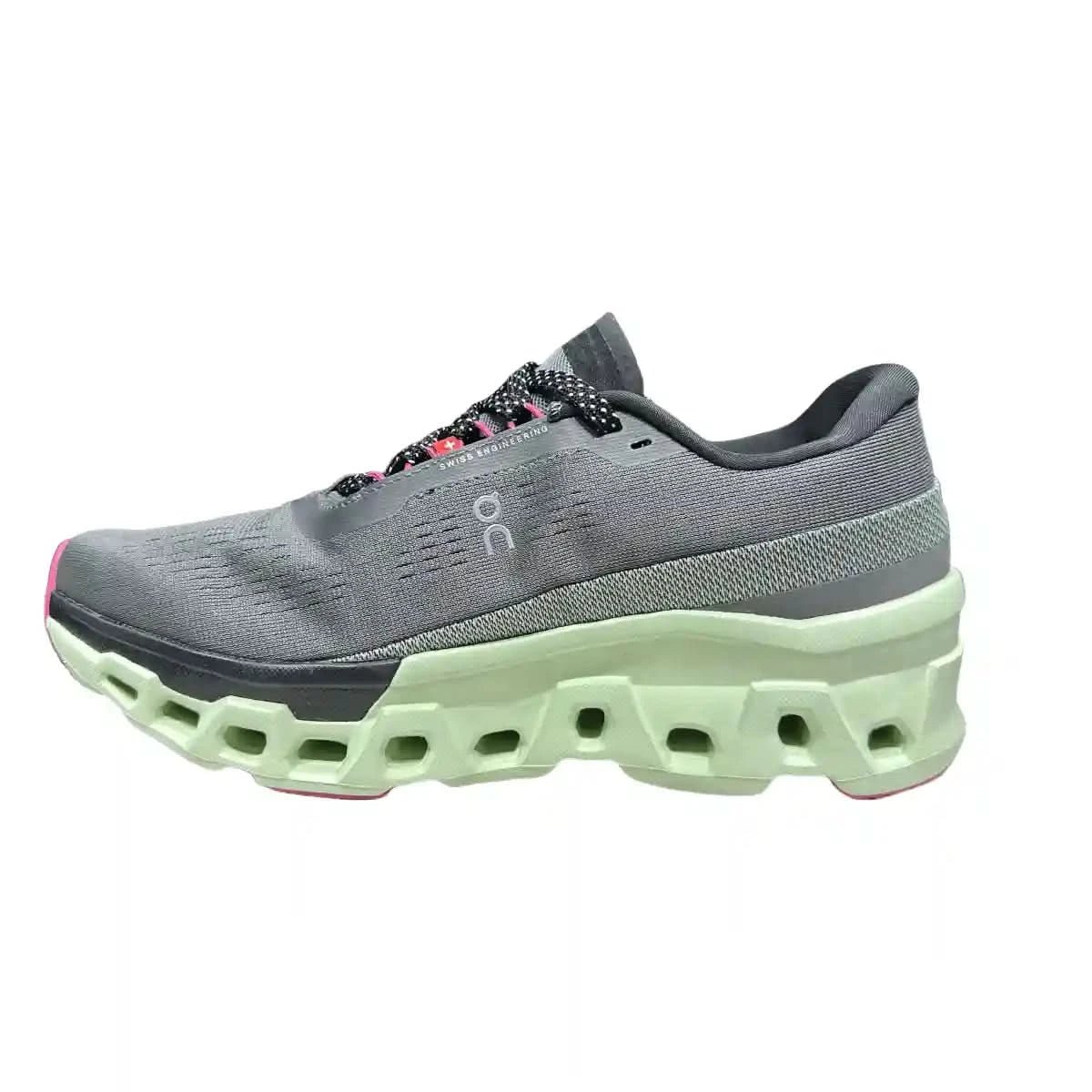 On Cloudmonster 2 Men's Almond/Lima Bean Green - Onsrunners