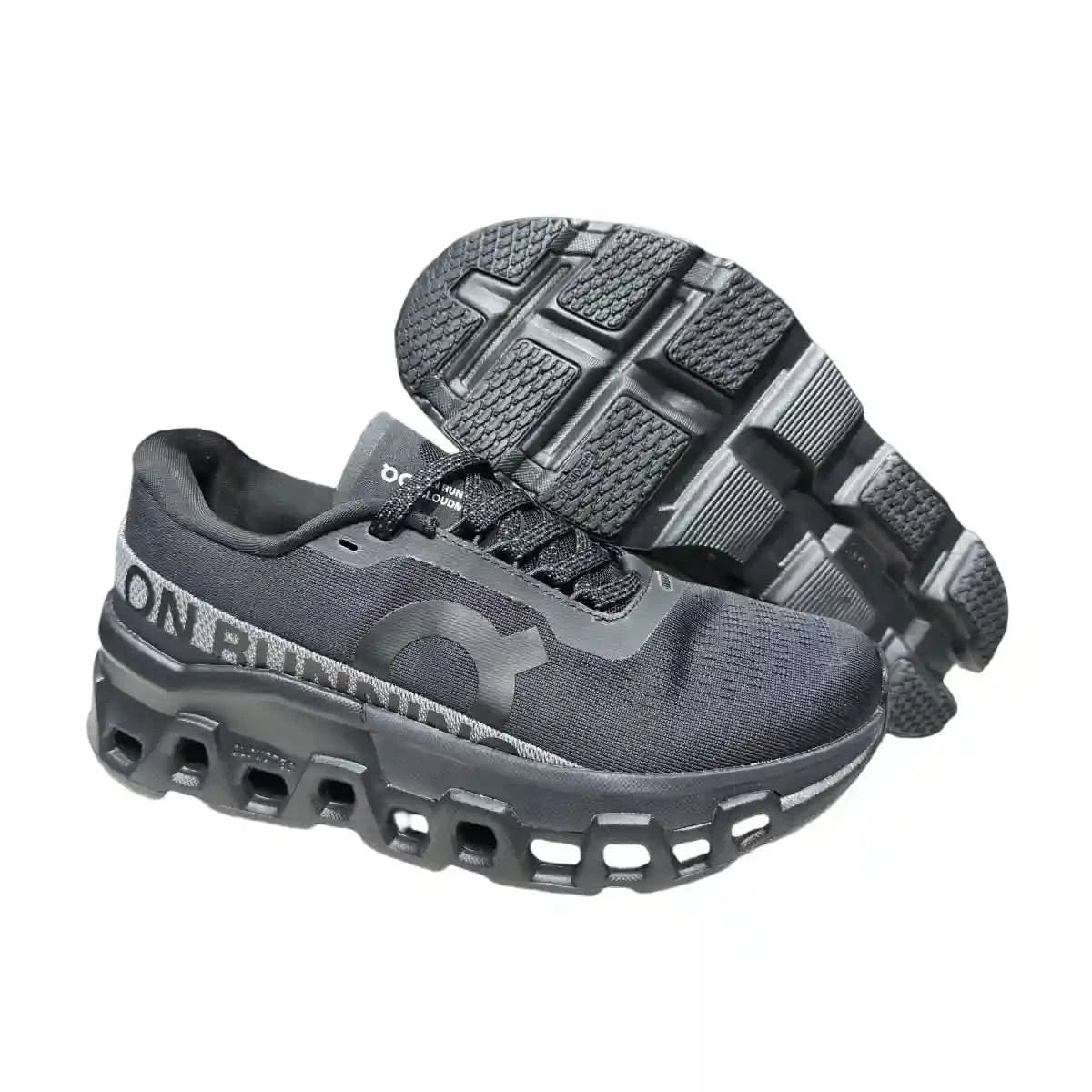 On Cloudmonster 2 Men's Black/Silver - Onsrunners
