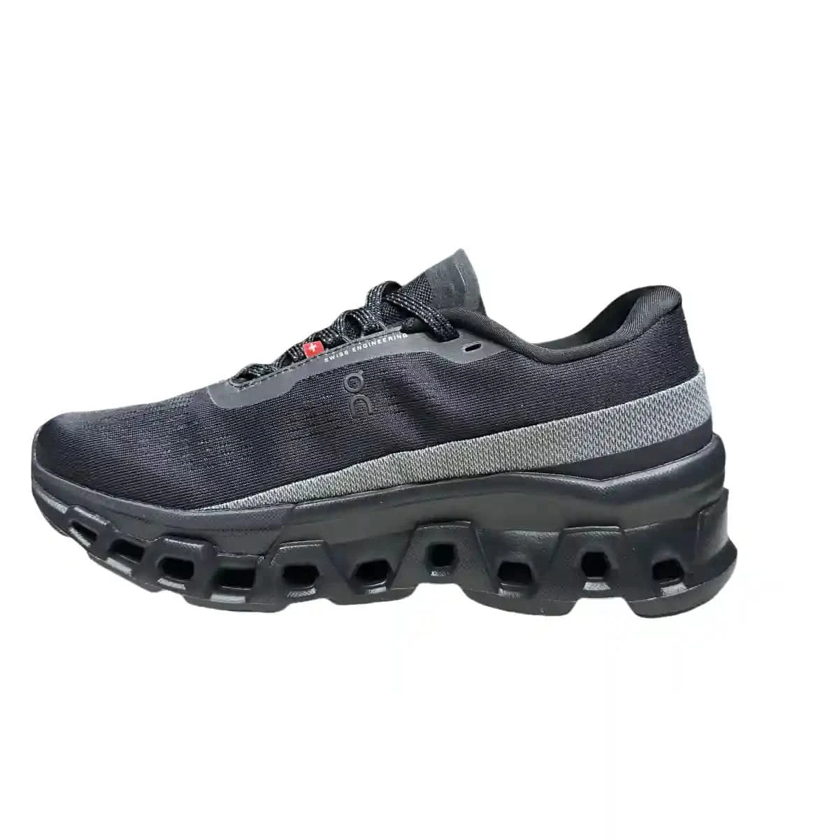 On Cloudmonster 2 Men's Black/Silver - Onsrunners