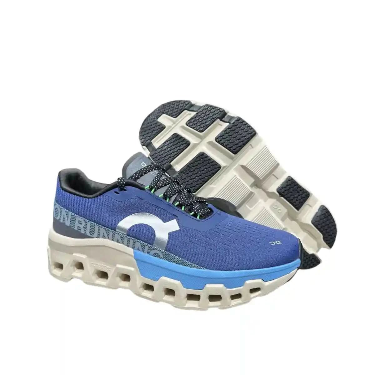 On Cloudmonster 2 Men's Storm Gray/Sky Blue - Onsrunners