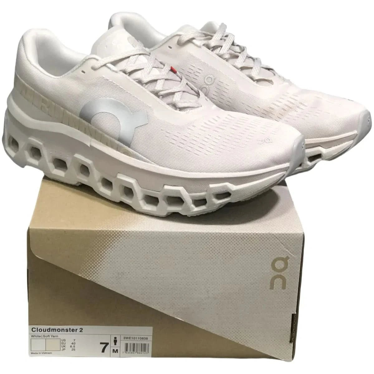 On Cloudmonster 2 Women'S Sand/White - Onsrunners