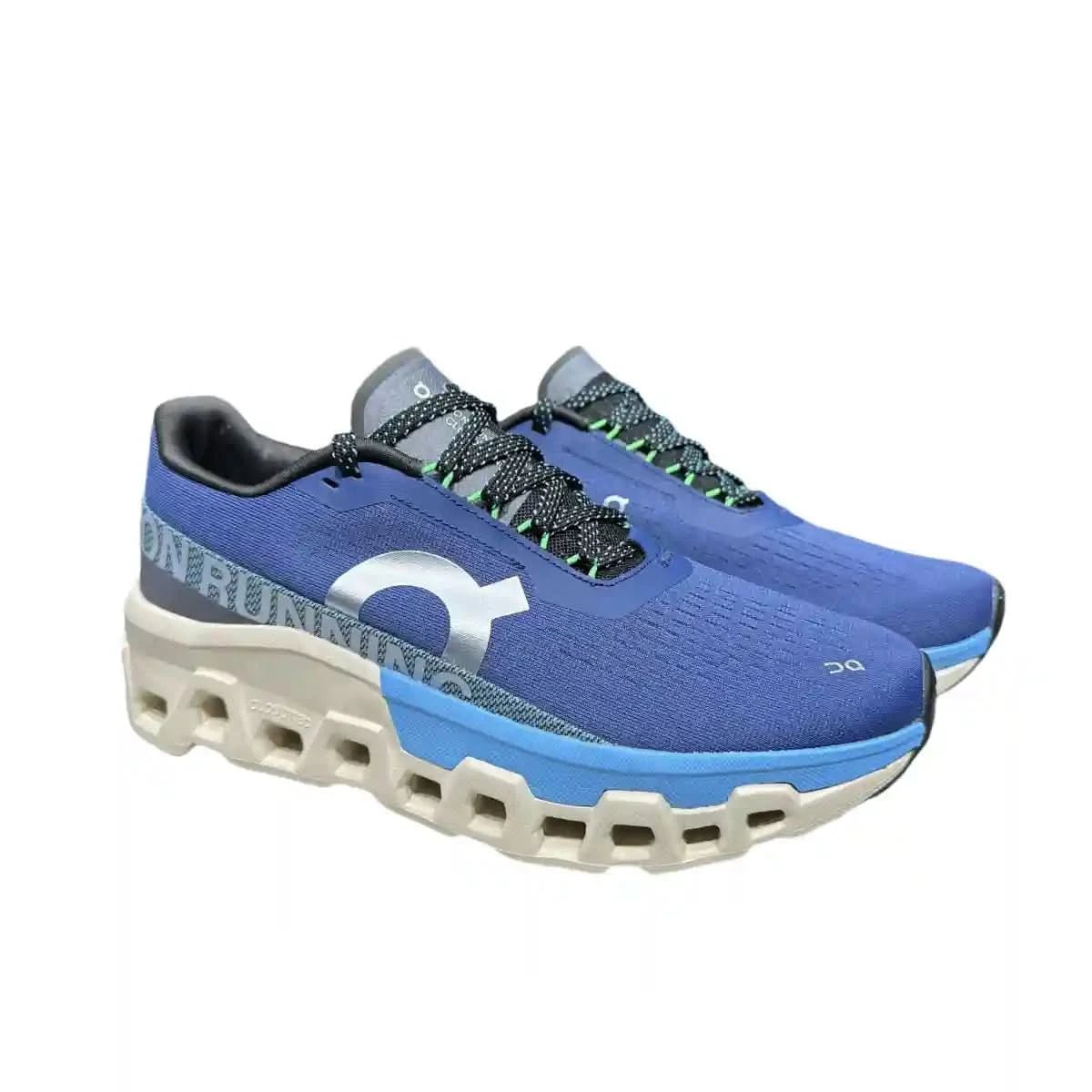 On Cloudmonster 2 Women's Storm Gray/Sky Blue - Onsrunners