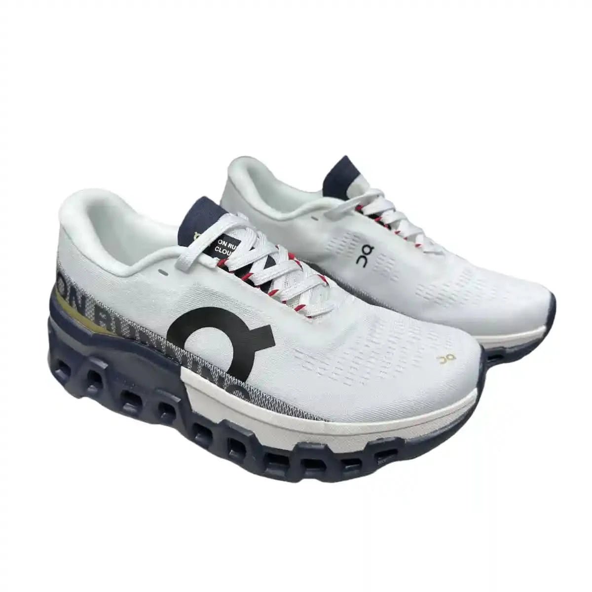 On Cloudmonster 2 Women's White/Blue - Onsrunners