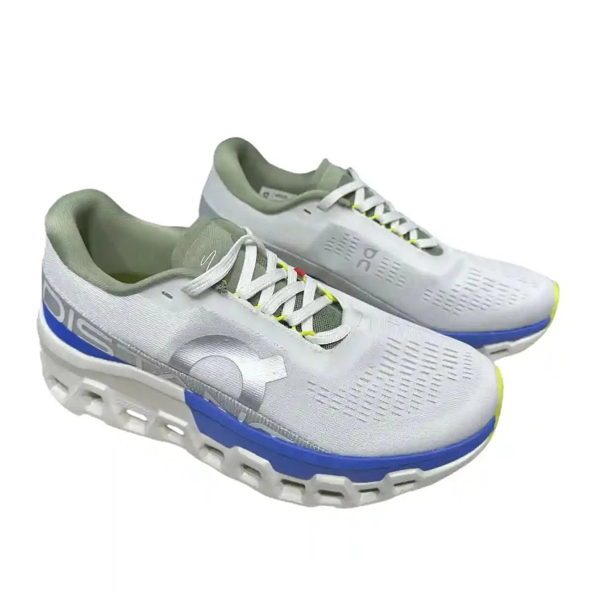 On Cloudmonster 2 Women's White/Cyan Blue - Onsrunners