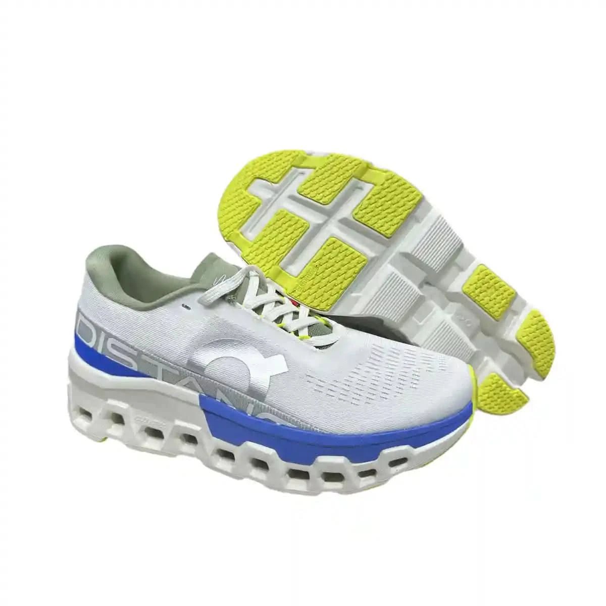 On Cloudmonster 2 Women's White/Cyan Blue - Onsrunners
