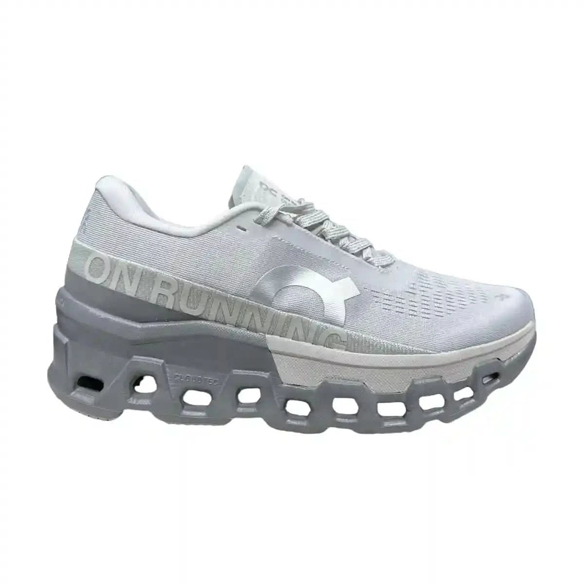 On Cloudmonster 2 Women's White/Gray - Onsrunners