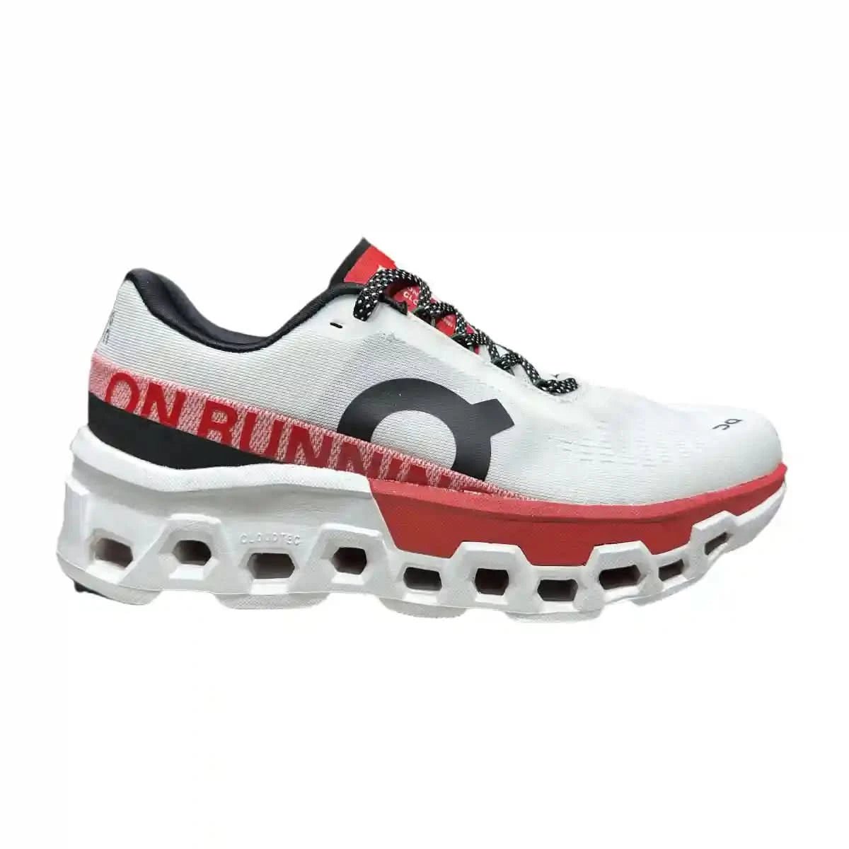 On Cloudmonster 2 Women's White/Red - Onsrunners