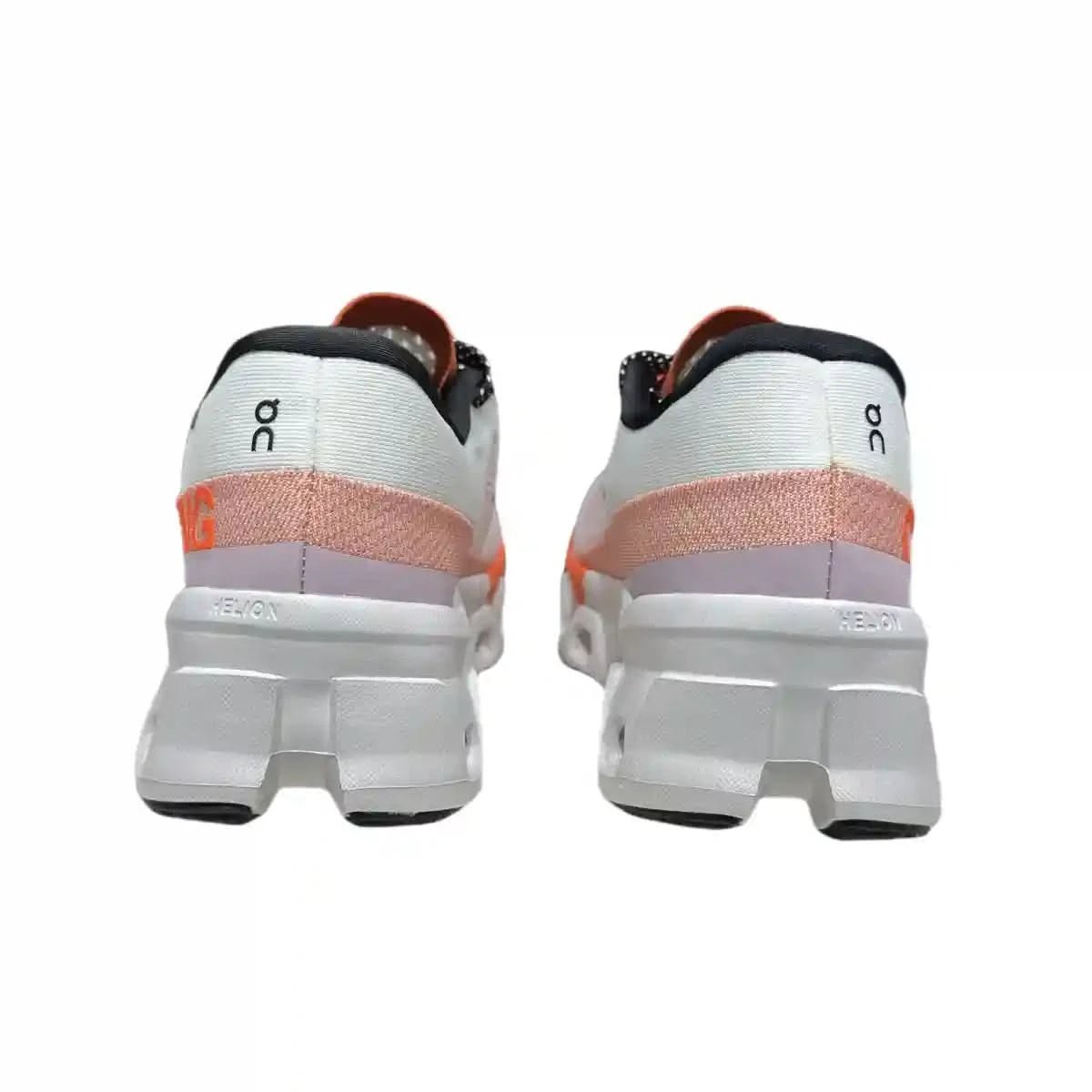 On Cloudmonster 2 Women's White/Tangerine Red - Onsrunners