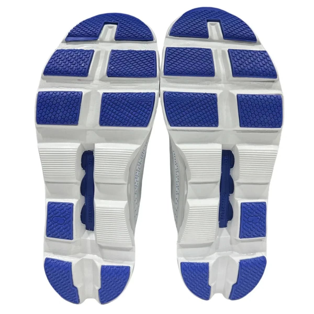 On Cloudmonster Men's White/Blue - Onsrunners