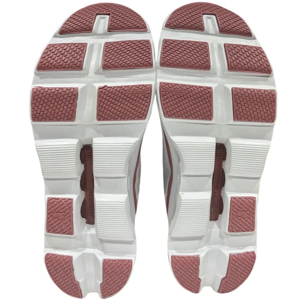 On Cloudmonster Men's White/Red - Onsrunners