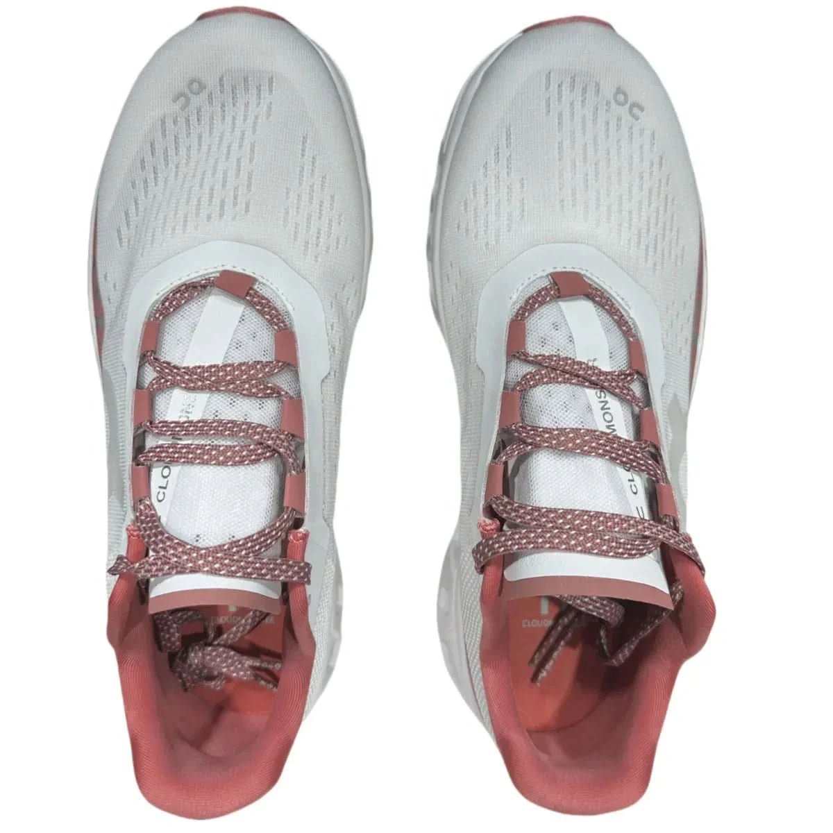 On Cloudmonster Men's White/Red - Onsrunners
