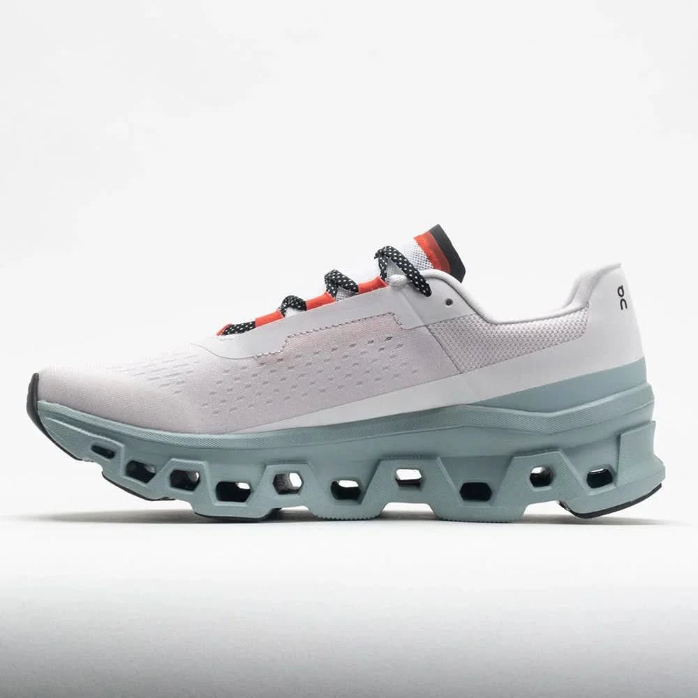 On Cloudmonster Women's Frost/Surf - Onsrunners