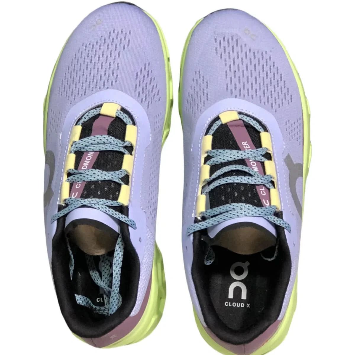 On Cloudmonster Women's Green/Blue - Onsrunners