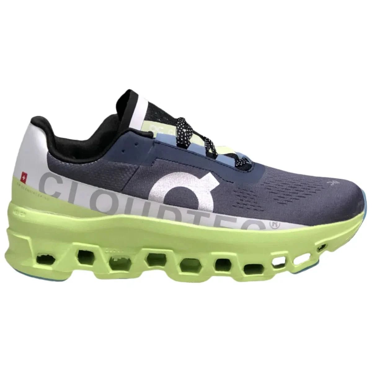 On Cloudmonster Women's Green/Blue - Onsrunners